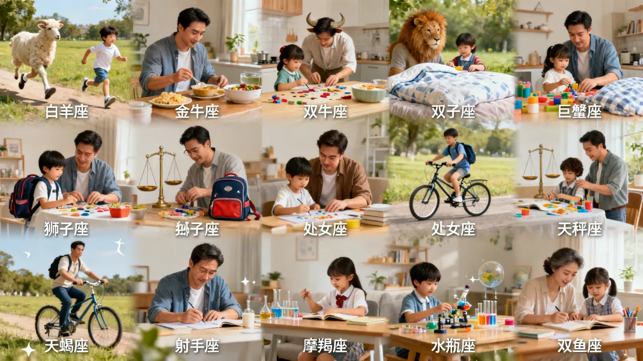 十二星座中哪个星座是最好的父亲?十二星座谁最适合当父亲? 十二星座中哪个星座是最好的父亲?十二星座谁最适合当父亲?