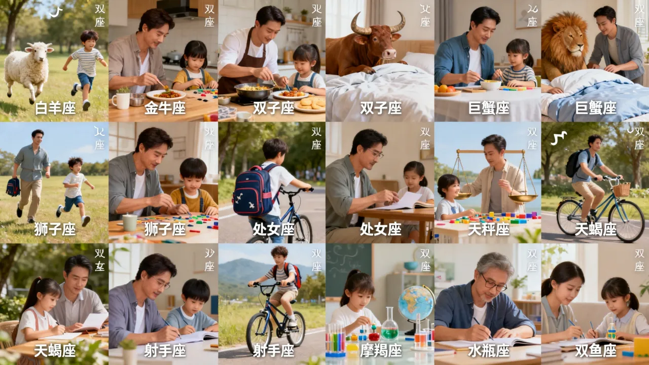十二星座中哪个星座是最好的父亲?十二星座谁最适合当父亲? 十二星座中哪个星座是最好的父亲?十二星座谁最适合当父亲?