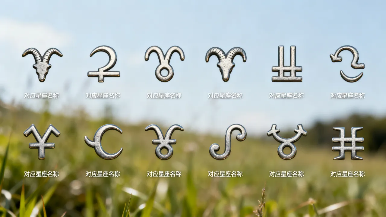 十二星座形状图怎么看?星座符号图案对照大全 十二星座形状图怎么看?星座符号图案对照大全