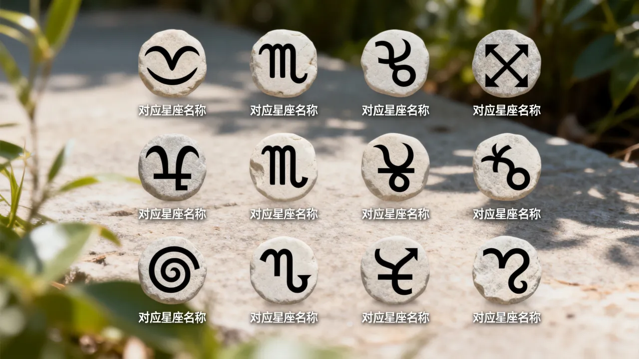 十二星座形状图怎么看?星座符号图案对照大全 十二星座形状图怎么看?星座符号图案对照大全