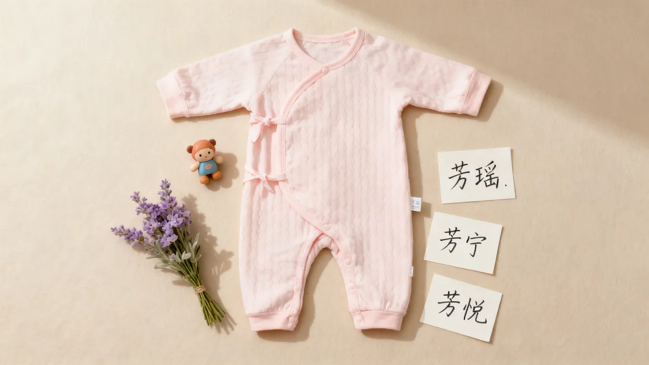 宝宝起名芳什么好？2025年属蛇女孩用芳字最佳搭配名字