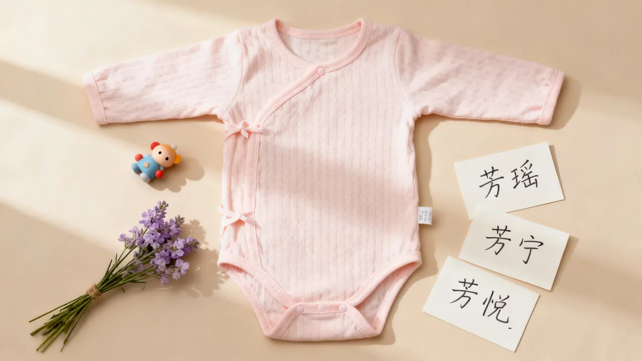宝宝起名芳什么好？2025年属蛇女孩用芳字最佳搭配名字