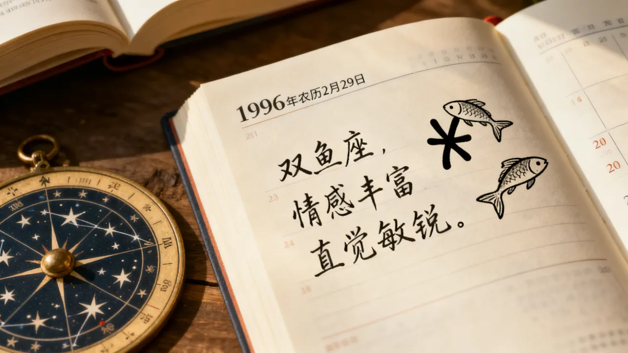 1996年农历2月29日是什么星座，阴历二月二十九出生的人命运如何？