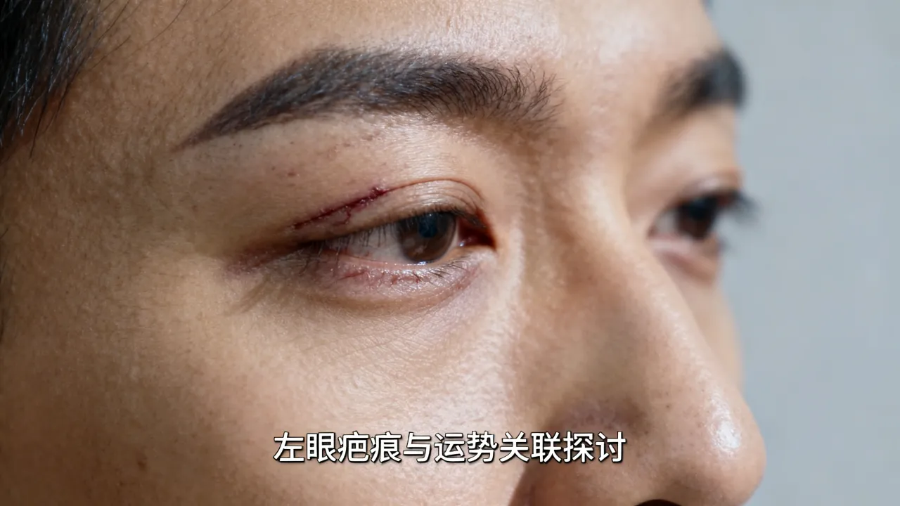 左眼有疤的人命运好吗，左眼疤痕对运势有影响吗？