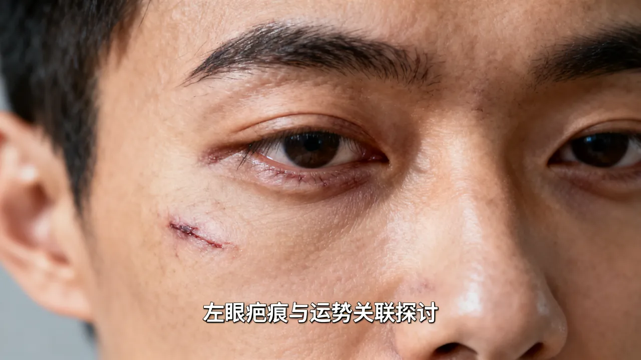 左眼有疤的人命运好吗，左眼疤痕对运势有影响吗？