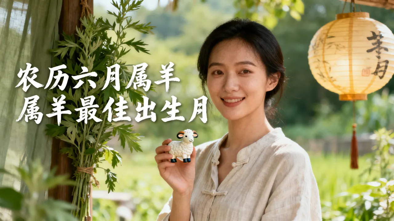 农历六月属羊的命运好不好，属羊的哪个月出生最好命？
