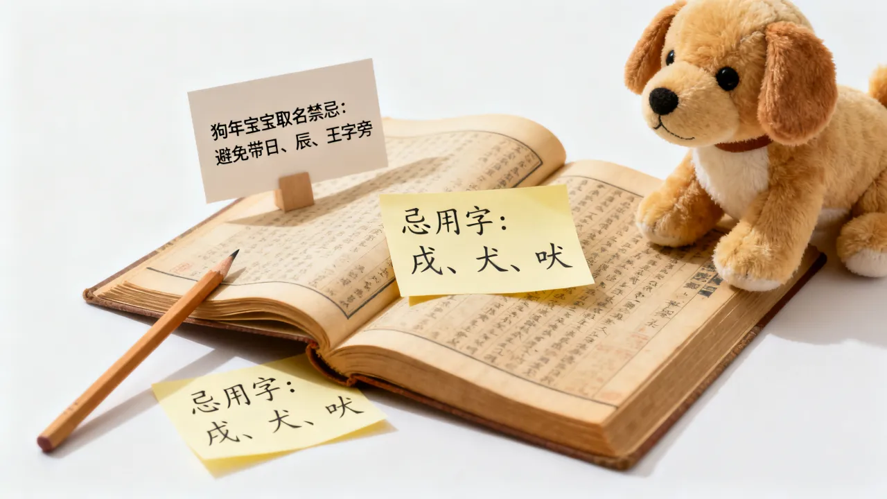 狗年宝宝起名忌讳什么，属狗宝宝取名禁忌和忌用字有哪些？