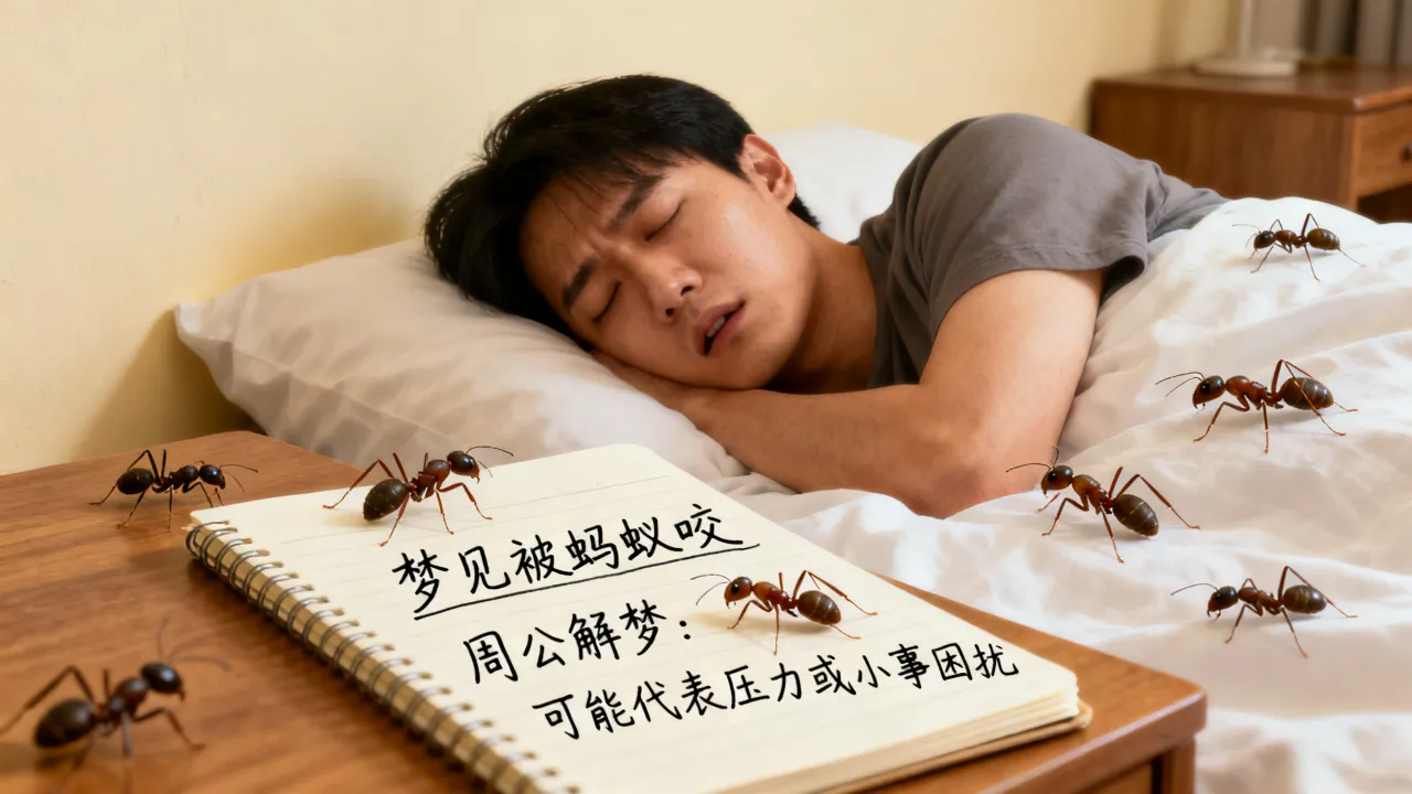 梦见自己被蚂蚁咬是什么预兆,周公解梦有何寓意? 梦见自己被蚂蚁咬是什么预兆,周公解梦有何寓意?