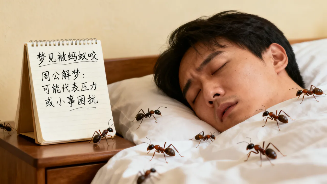 梦见自己被蚂蚁咬是什么预兆,周公解梦有何寓意? 梦见自己被蚂蚁咬是什么预兆,周公解梦有何寓意?
