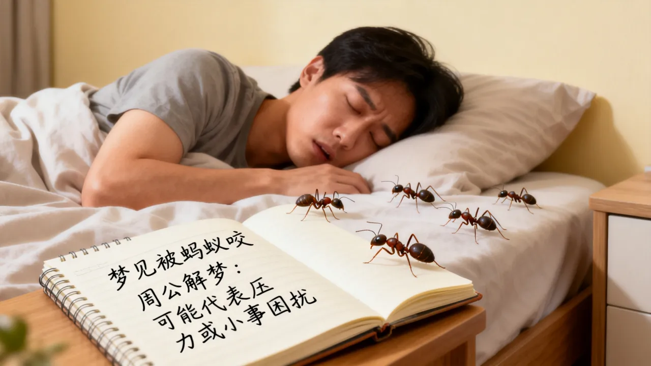梦见自己被蚂蚁咬是什么预兆,周公解梦有何寓意? 梦见自己被蚂蚁咬是什么预兆,周公解梦有何寓意?
