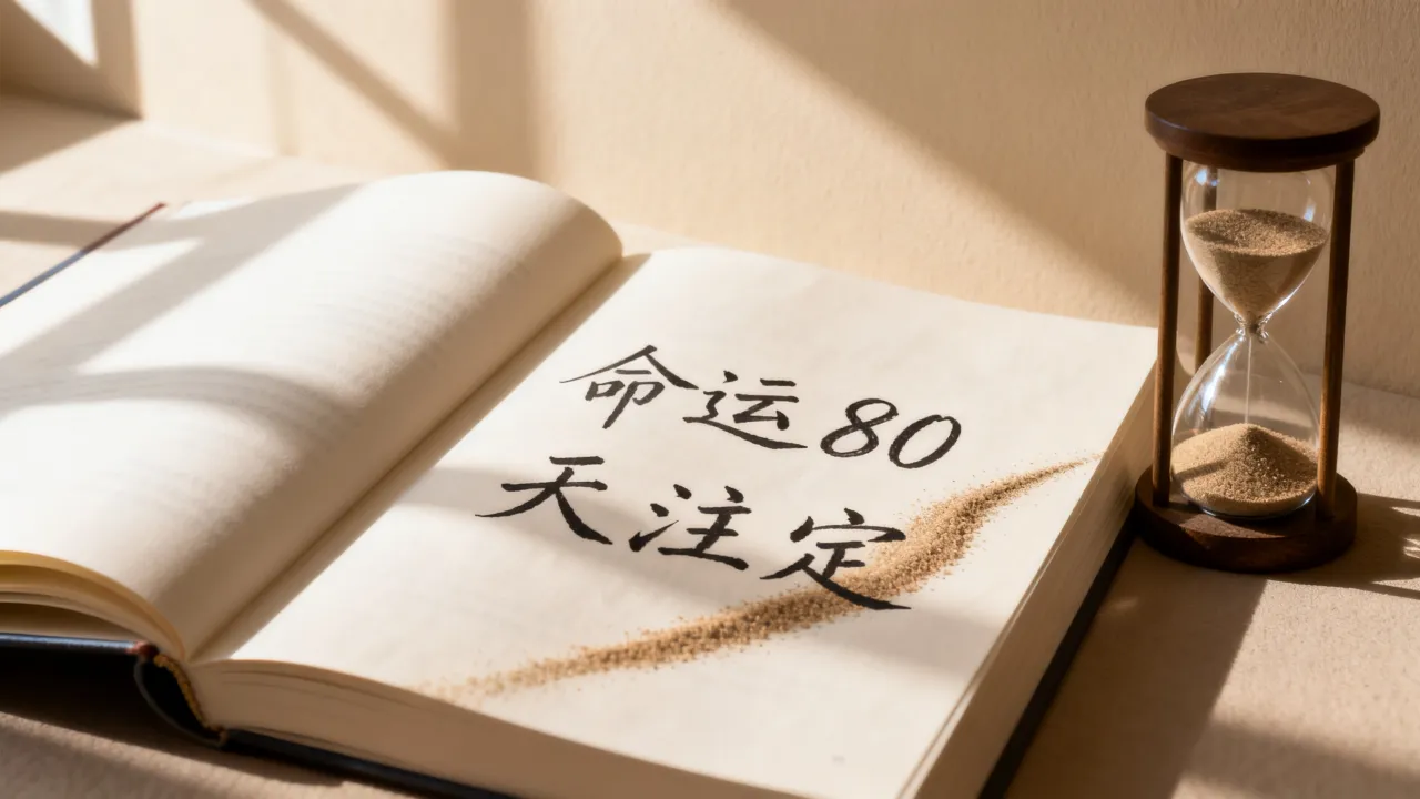 人的命运真的是天注定的吗，命运80到底什么意思