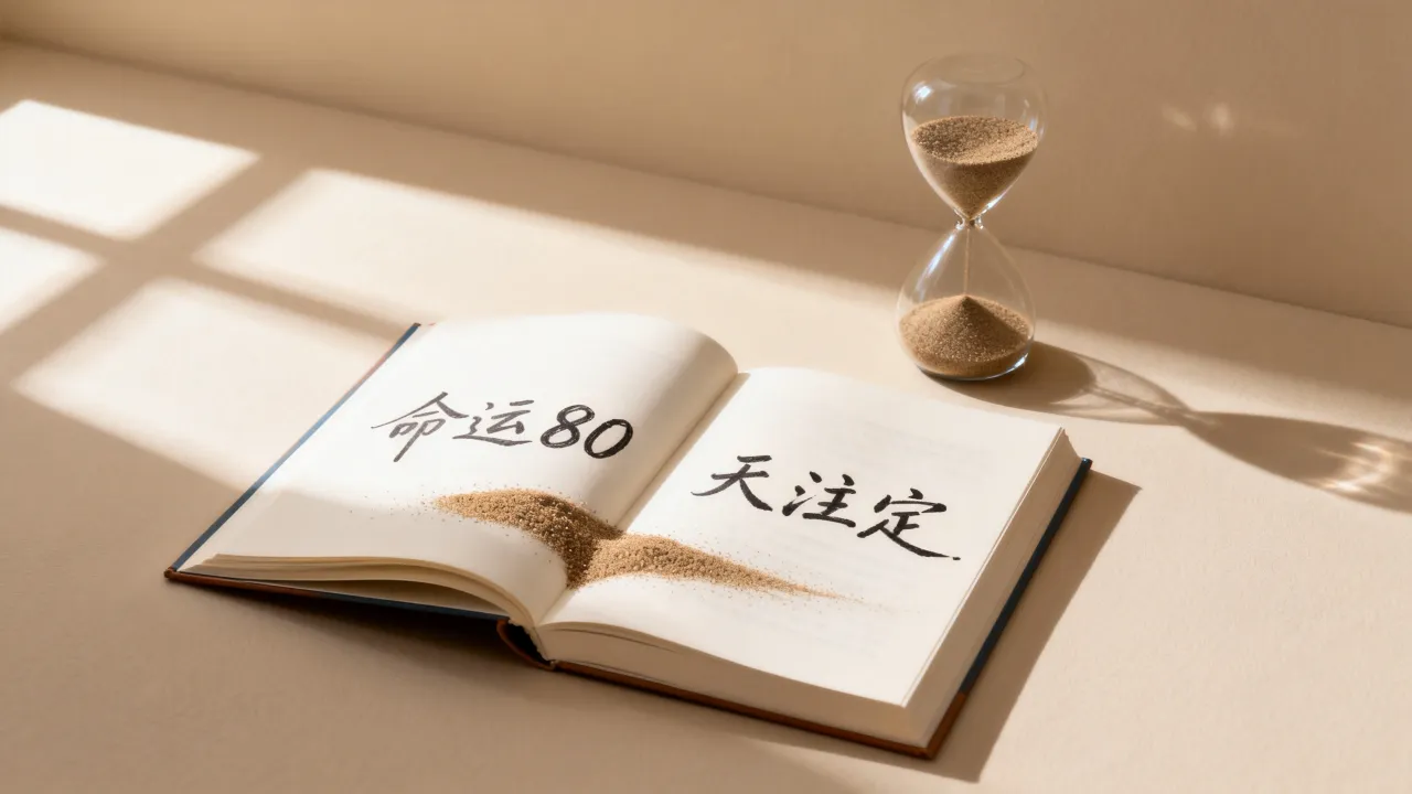 人的命运真的是天注定的吗，命运80到底什么意思