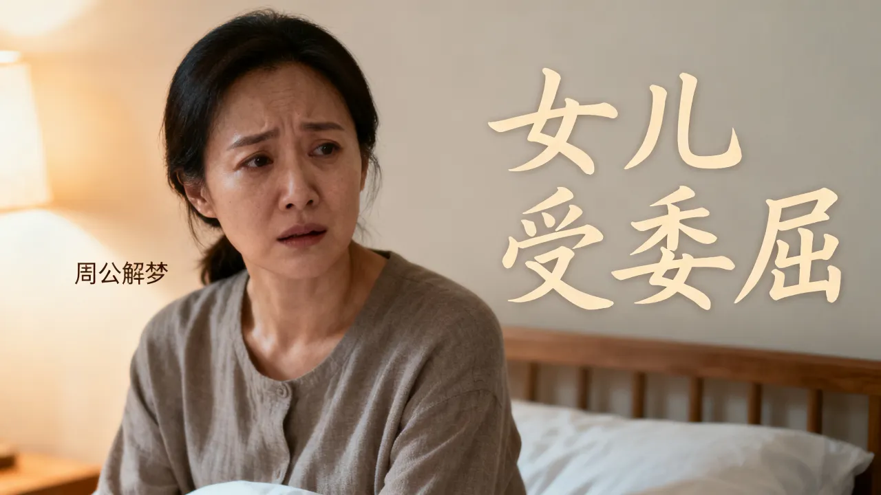 梦见女儿受委屈有什么意义吗，周公解梦怎么说