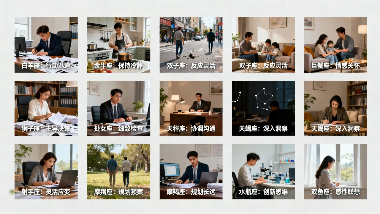 十二星座不同反应sp是什么,十二星座面对突发事件各有什么表现? 十二星座不同反应sp是什么,十二星座面对突发事件各有什么表现?
