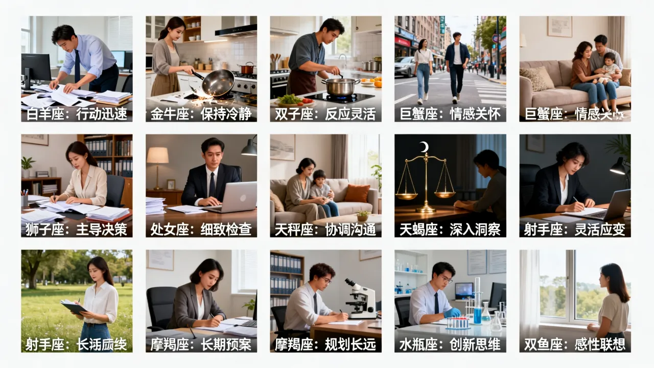 十二星座不同反应sp是什么,十二星座面对突发事件各有什么表现? 十二星座不同反应sp是什么,十二星座面对突发事件各有什么表现?