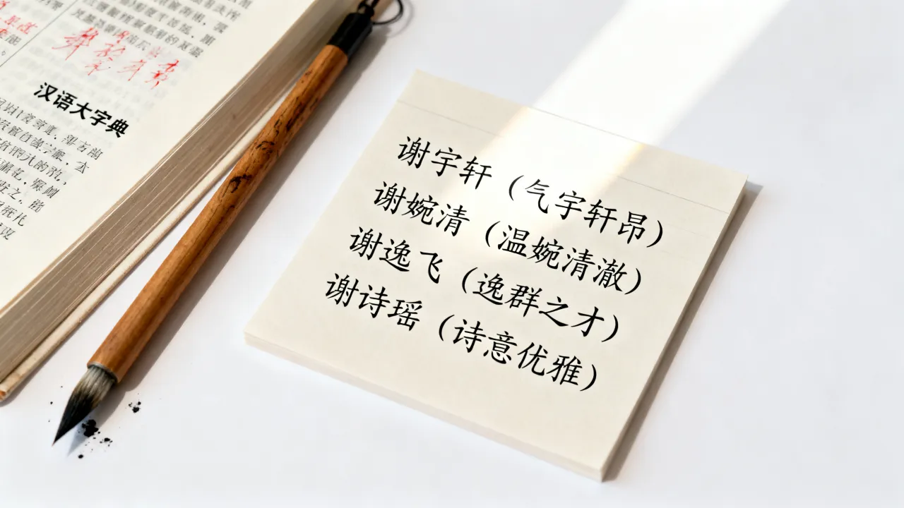 姓谢宝宝该怎么起名,谢姓宝宝取名大全及寓意好的名字有哪些? 姓谢宝宝该怎么起名,谢姓宝宝取名大全及寓意好的名字有哪些?