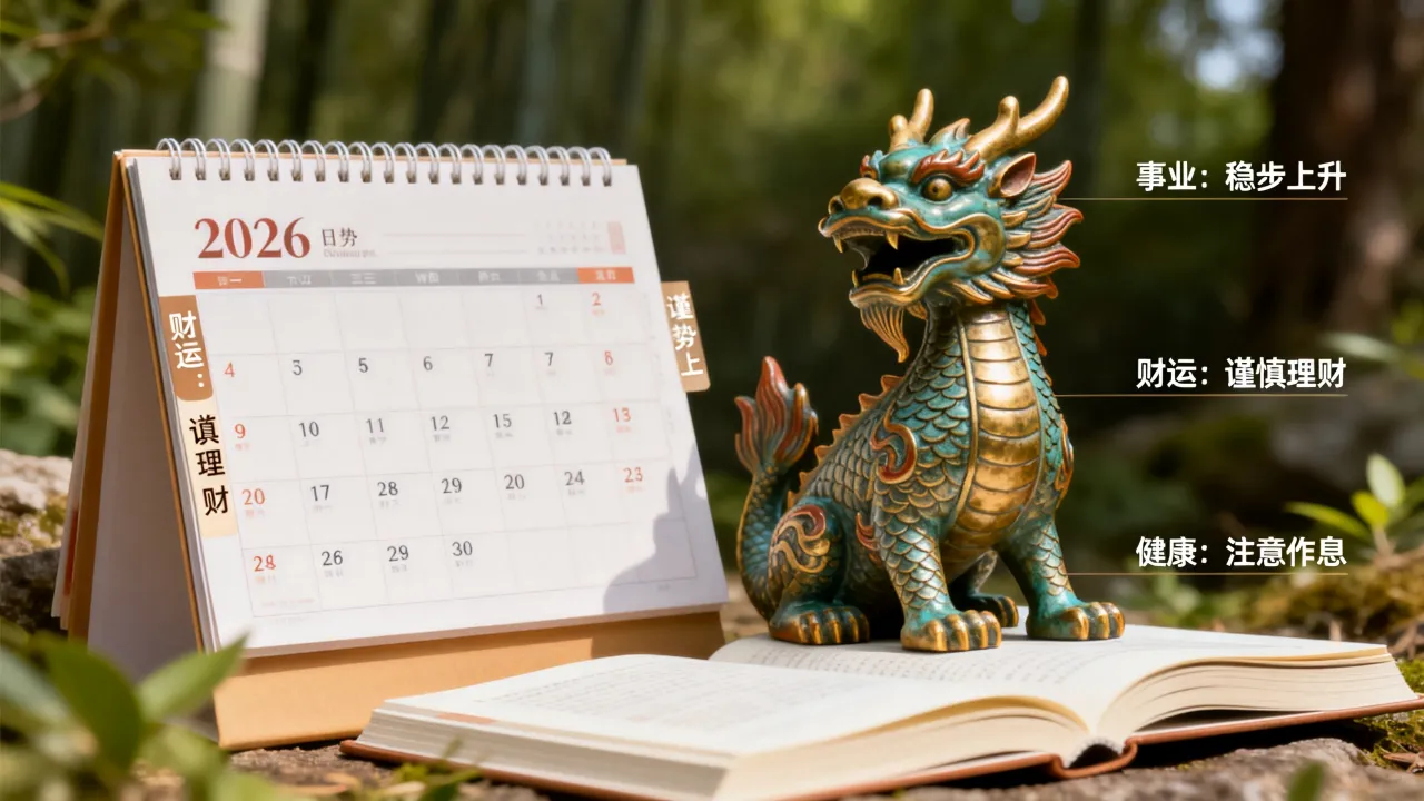 属龙2026年运势如何，2026年属龙人全年运势和每月运程怎么样？