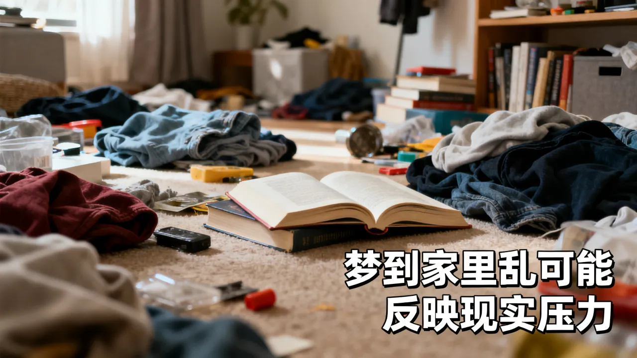 梦到家里乱七八糟的有什么说法，做梦家里乱预示什么