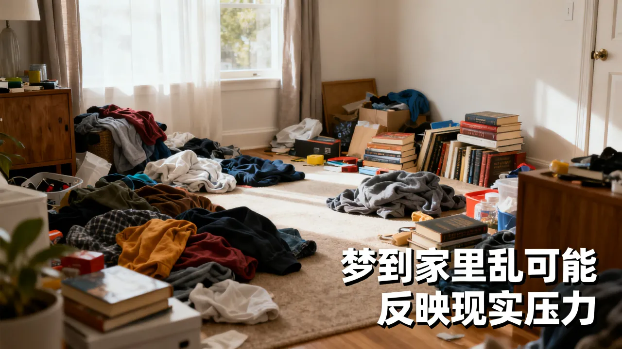 梦到家里乱七八糟的有什么说法，做梦家里乱预示什么