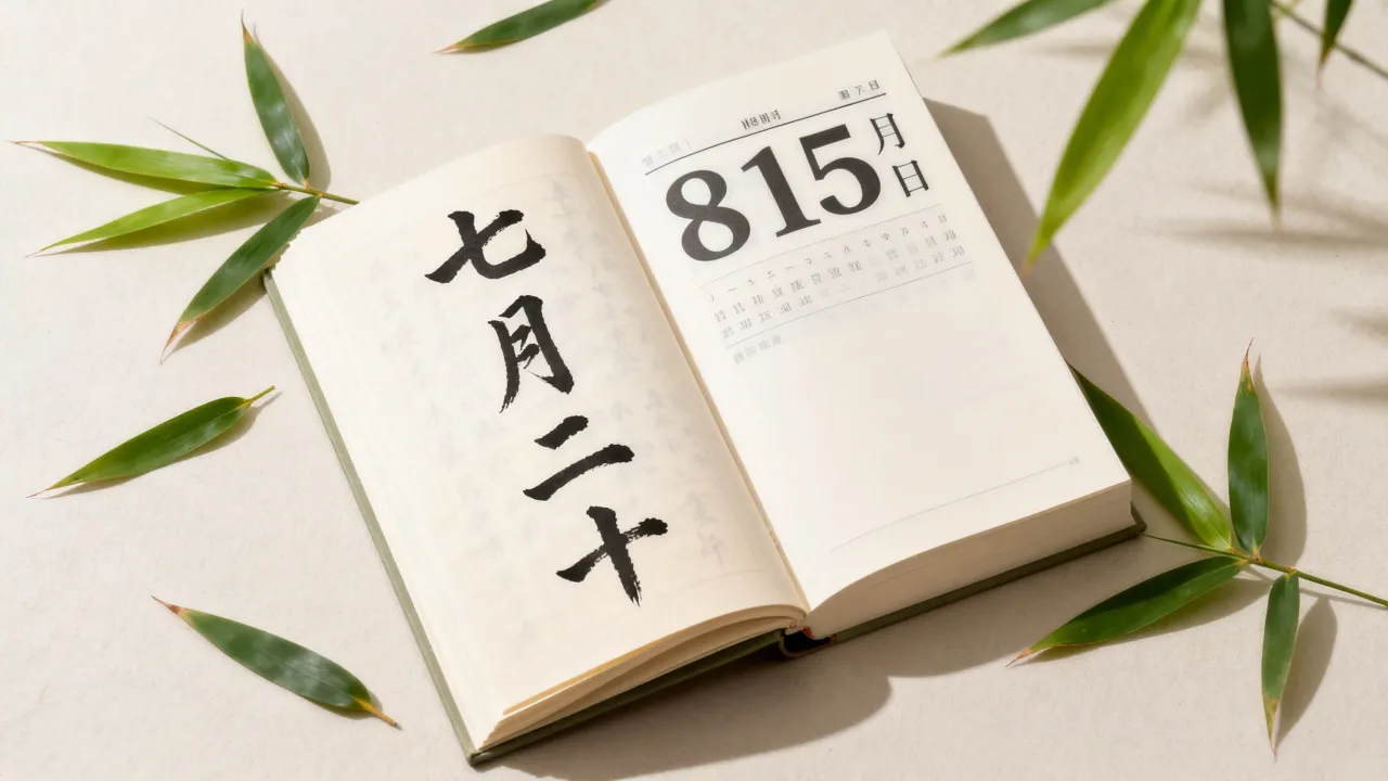 农历七月二十是阳历几月几号?阴历七月二十对应公历日期查询 农历七月二十是阳历几月几号?阴历七月二十对应公历日期查询