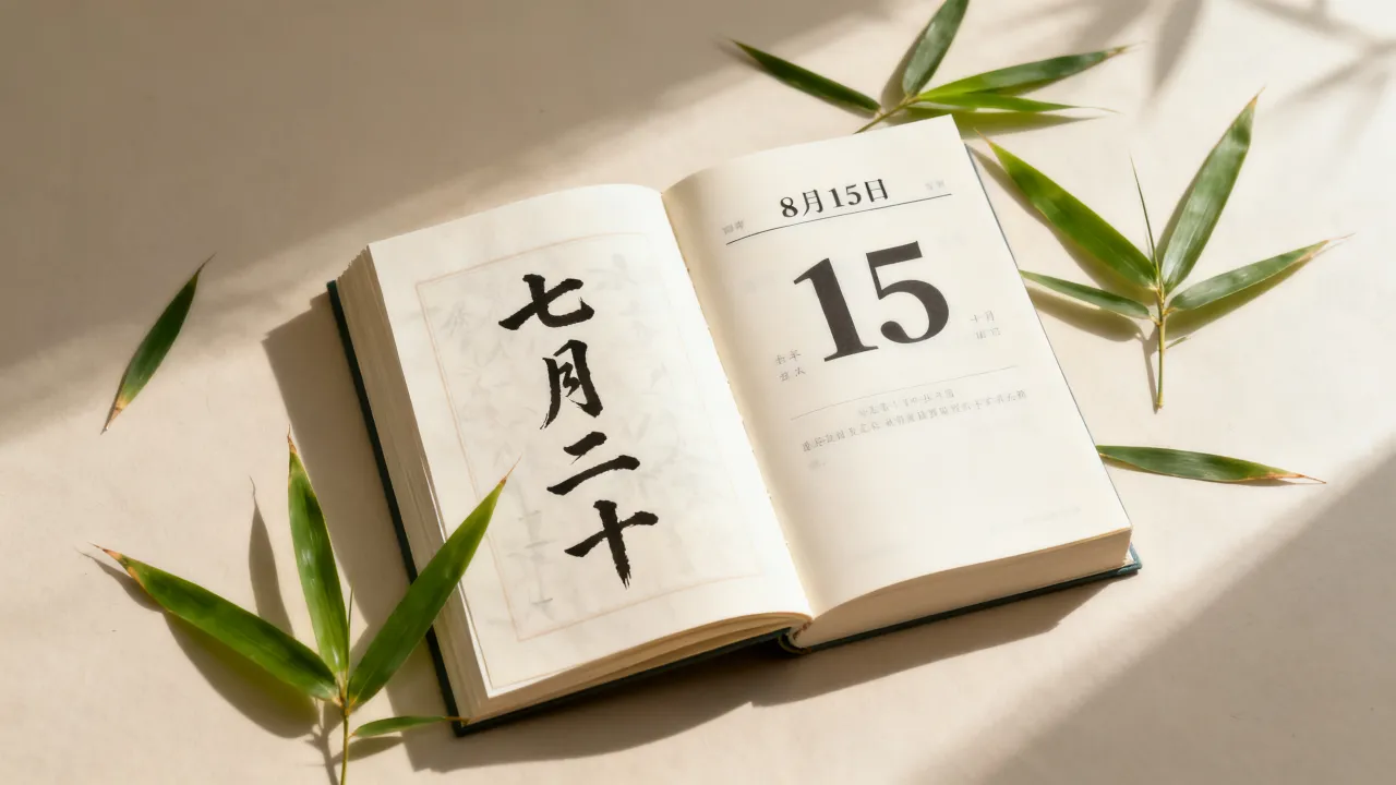 农历七月二十是阳历几月几号?阴历七月二十对应公历日期查询 农历七月二十是阳历几月几号?阴历七月二十对应公历日期查询