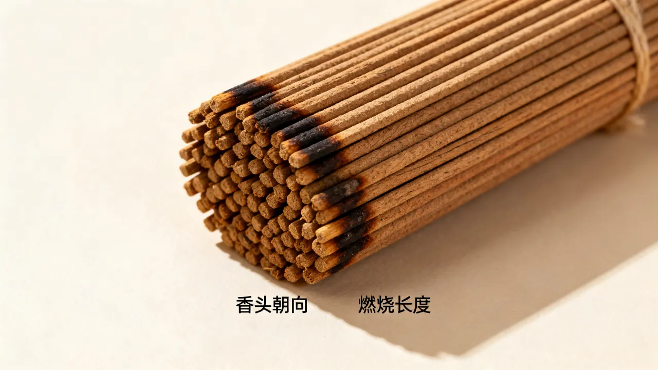 一捆香怎么看吉凶视频?一捆香怎么看吉凶图解 一捆香怎么看吉凶视频?一捆香怎么看吉凶图解