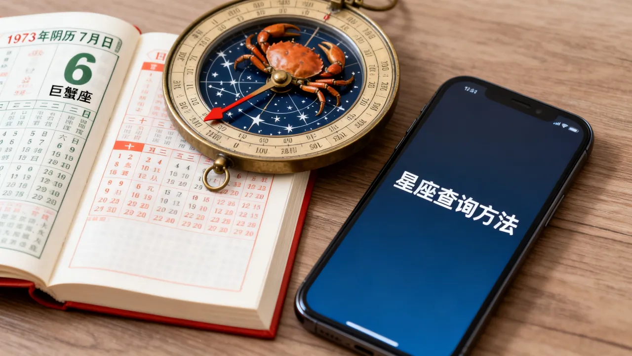 1973年阴历7月6日是什么星座，怎么查？