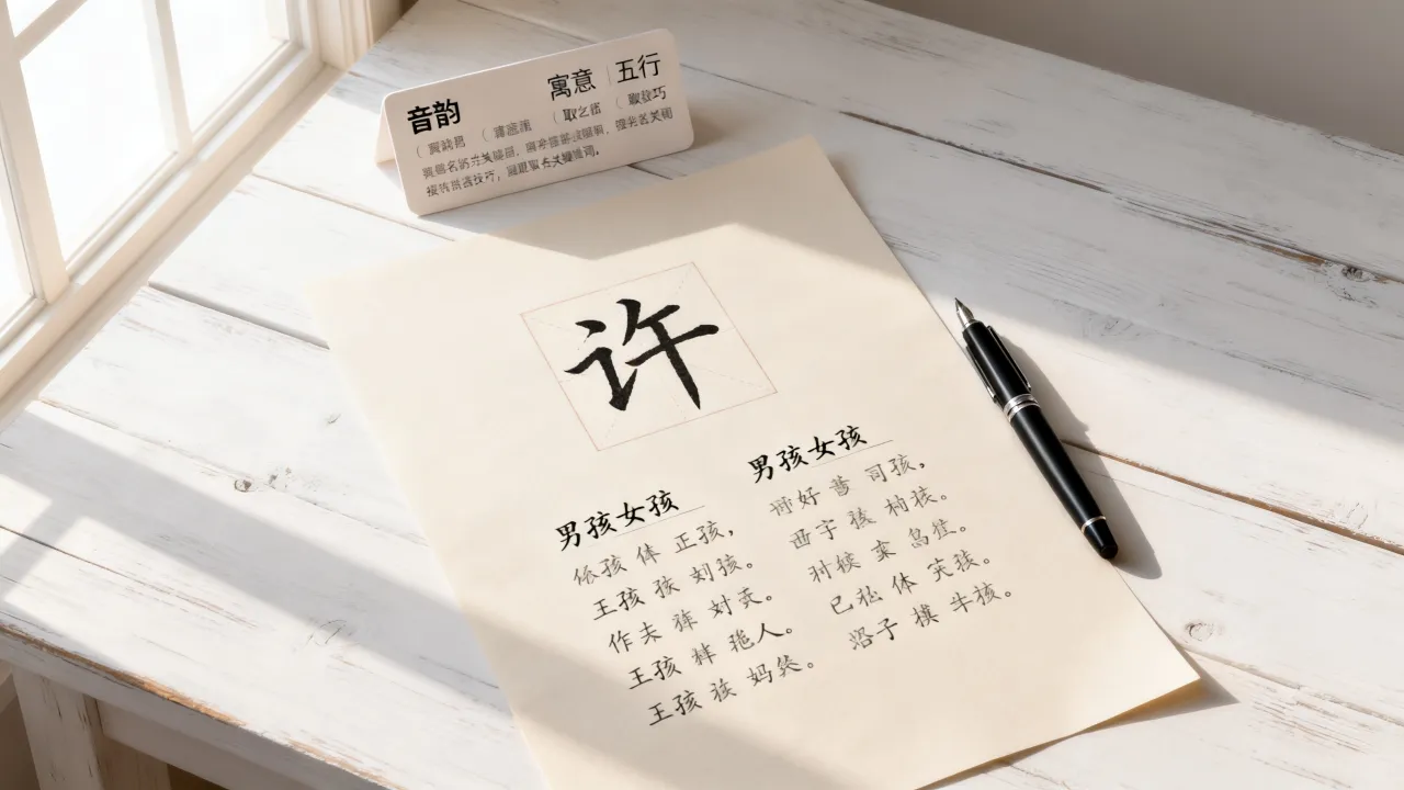 怎么给许字宝宝起名,许姓男孩女孩取名技巧有哪些? 怎么给许字宝宝起名,许姓男孩女孩取名技巧有哪些?