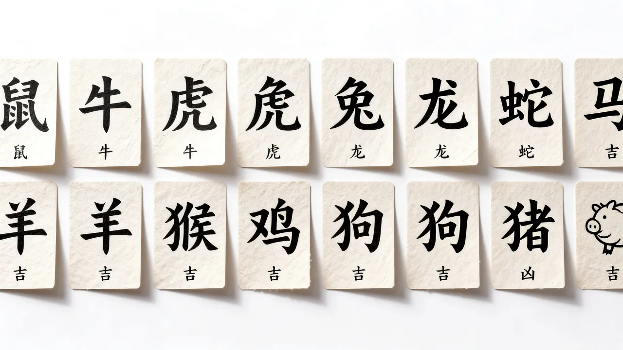 本命年怎么排序吉凶图解,犯太岁生肖顺序表 本命年怎么排序吉凶图解,犯太岁生肖顺序表