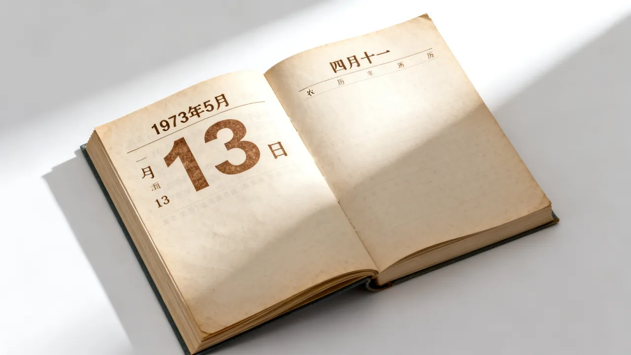 1973年5月13日阴历是几月几号,农历是多少? 1973年5月13日阴历是几月几号,农历是多少?