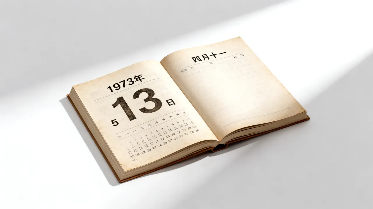 1973年5月13日阴历是几月几号,农历是多少? 1973年5月13日阴历是几月几号,农历是多少?