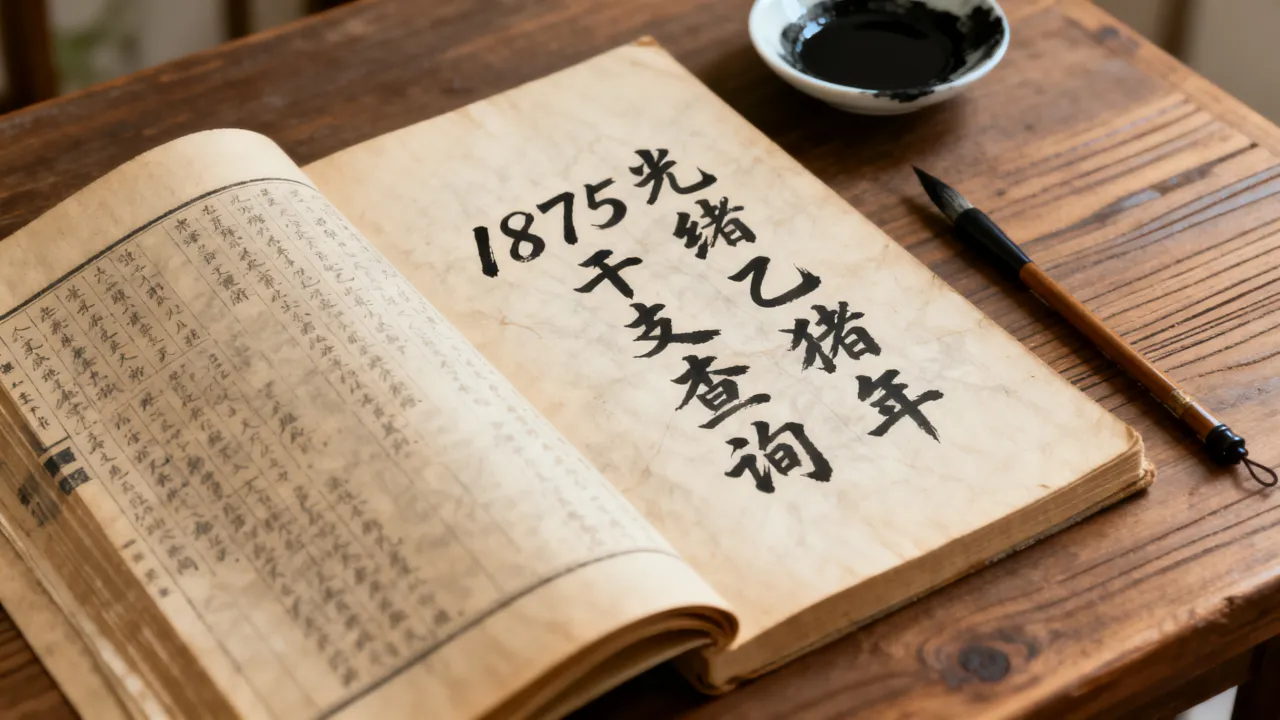 1875年阴历是阳历哪一年?光绪乙亥猪年干支查询 1875年阴历是阳历哪一年?光绪乙亥猪年干支查询