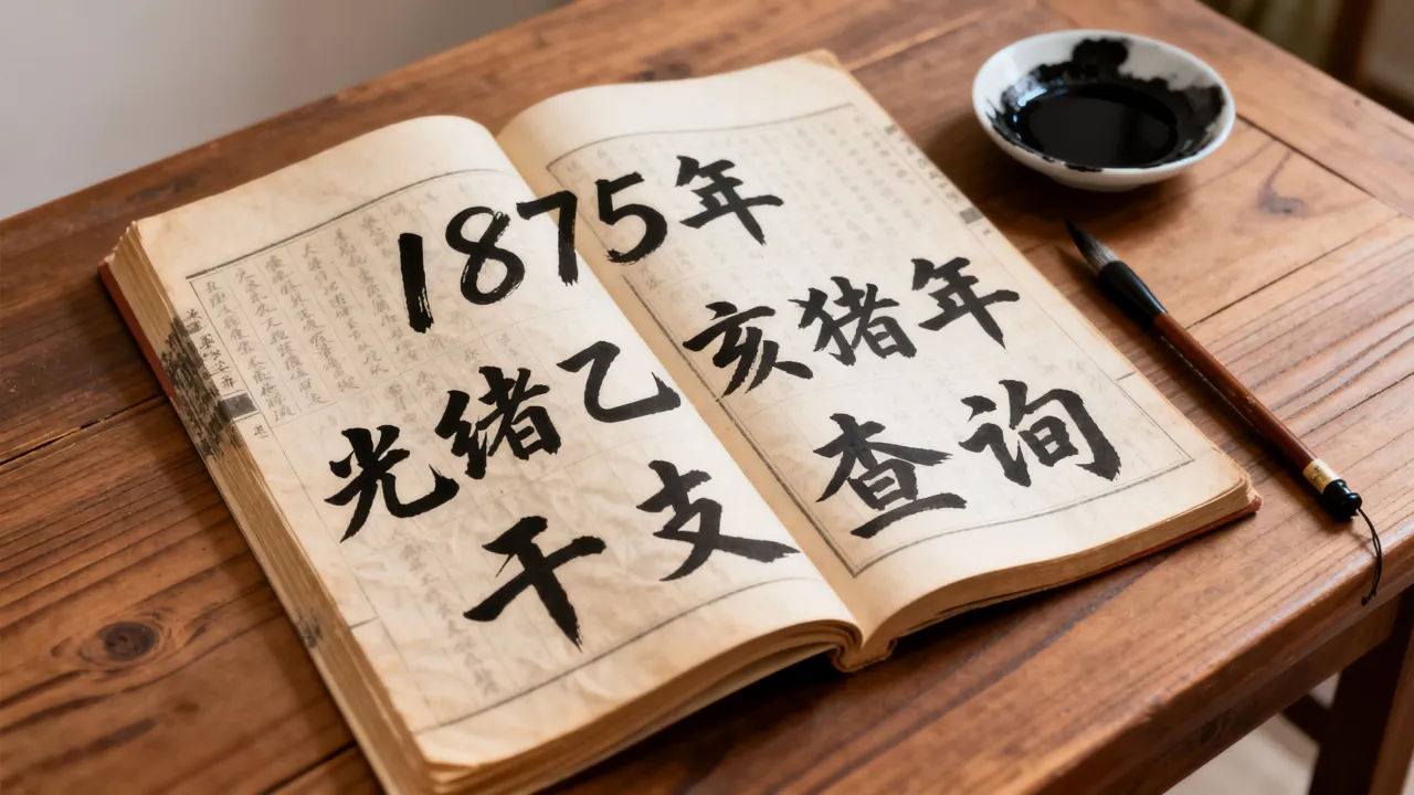 1875年阴历是阳历哪一年?光绪乙亥猪年干支查询 1875年阴历是阳历哪一年?光绪乙亥猪年干支查询