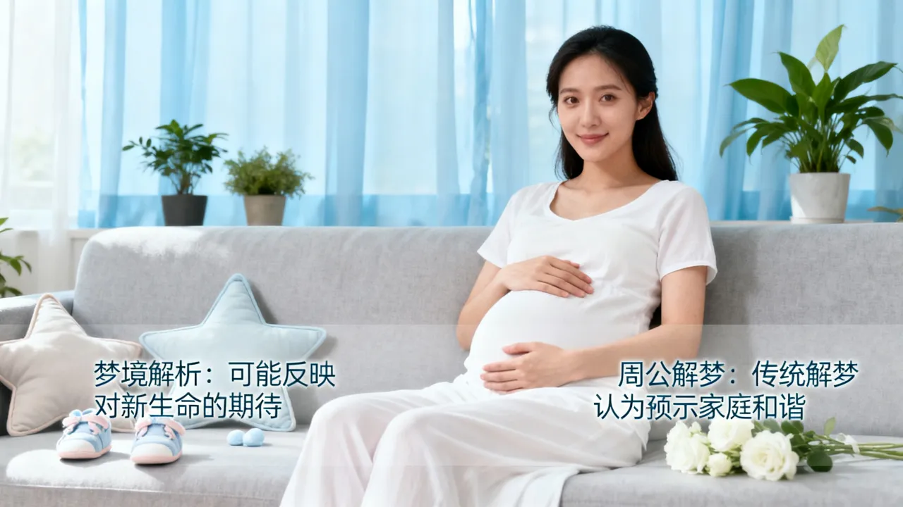 梦见自己怀孕是什么意思？做梦梦到怀孕预示着什么，周公解梦大全