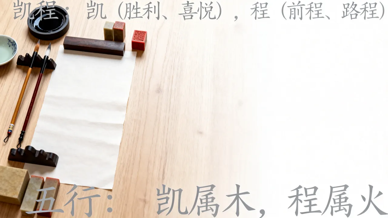 宝宝起名凯程怎么样，凯程名字的寓意和五行好吗