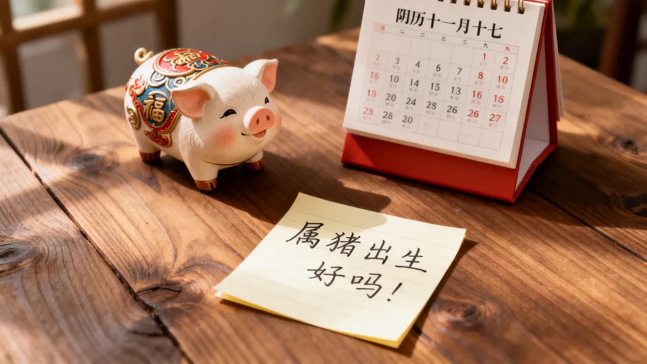 属猪的11月17日阴历对应阳历是哪天？属猪阴历十一月十七出生好吗
