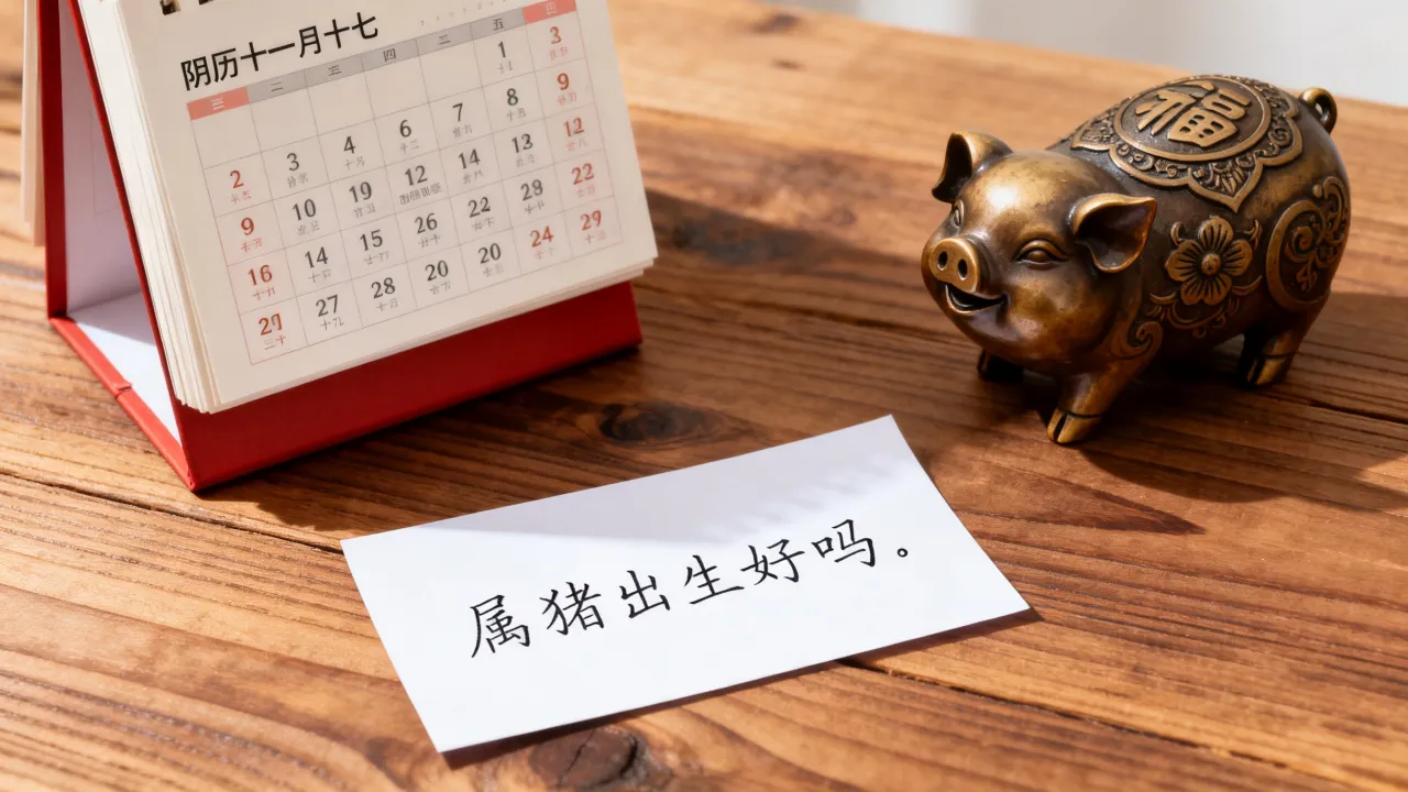 属猪的11月17日阴历对应阳历是哪天？属猪阴历十一月十七出生好吗
