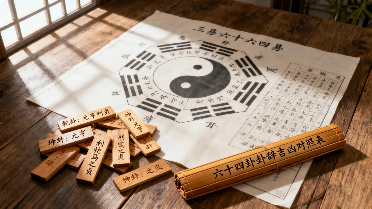 卦辞吉凶怎么判断,《周易》六十四卦卦辞吉凶对照表怎么看 卦辞吉凶怎么判断,《周易》六十四卦卦辞吉凶对照表怎么看