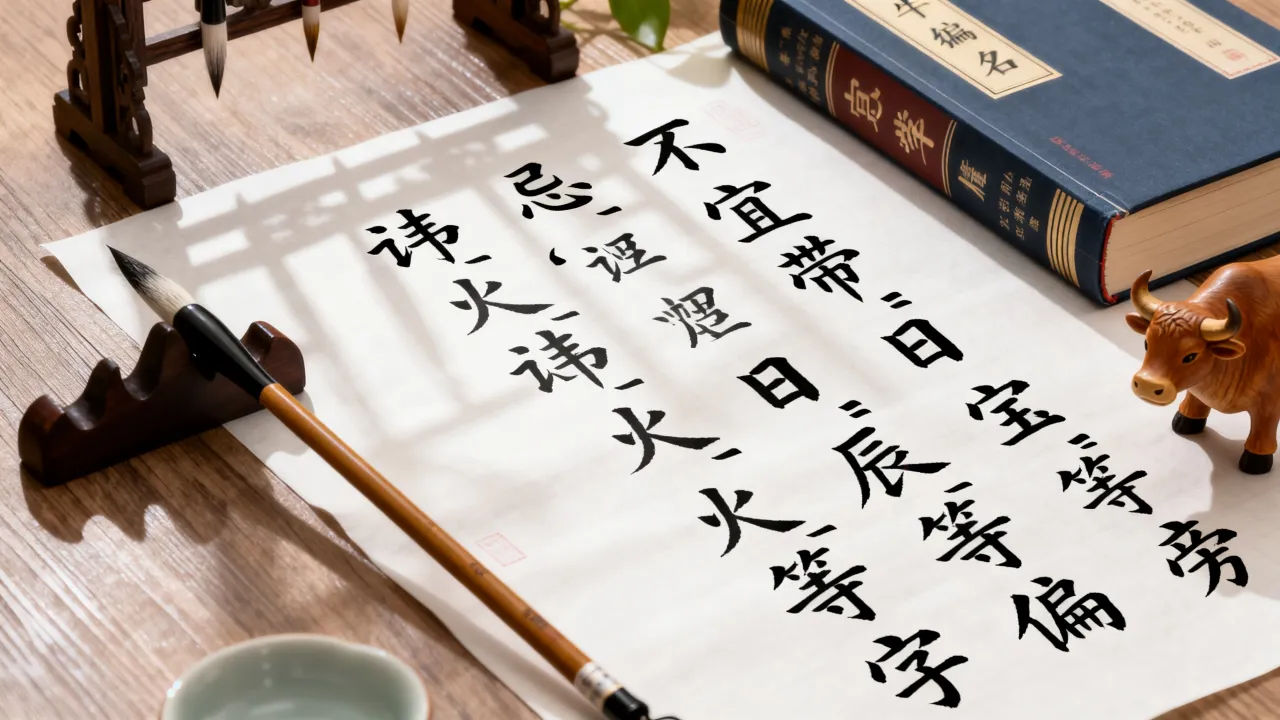 牛宝宝起名不宜带什么字，取名忌讳哪些偏旁部首？