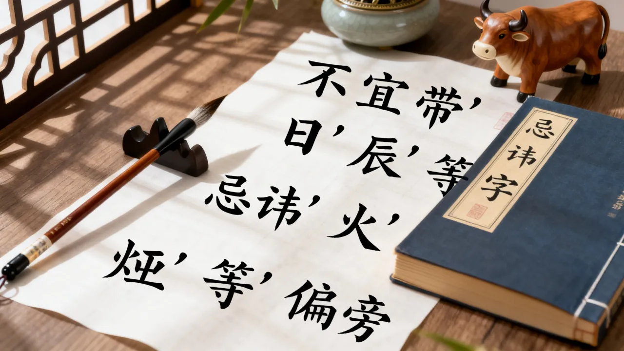 牛宝宝起名不宜带什么字,取名忌讳哪些偏旁部首? 牛宝宝起名不宜带什么字,取名忌讳哪些偏旁部首?