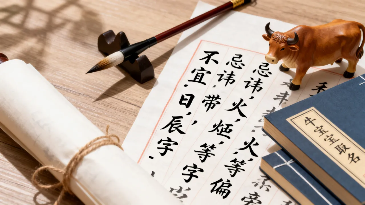 牛宝宝起名不宜带什么字,取名忌讳哪些偏旁部首? 牛宝宝起名不宜带什么字,取名忌讳哪些偏旁部首?