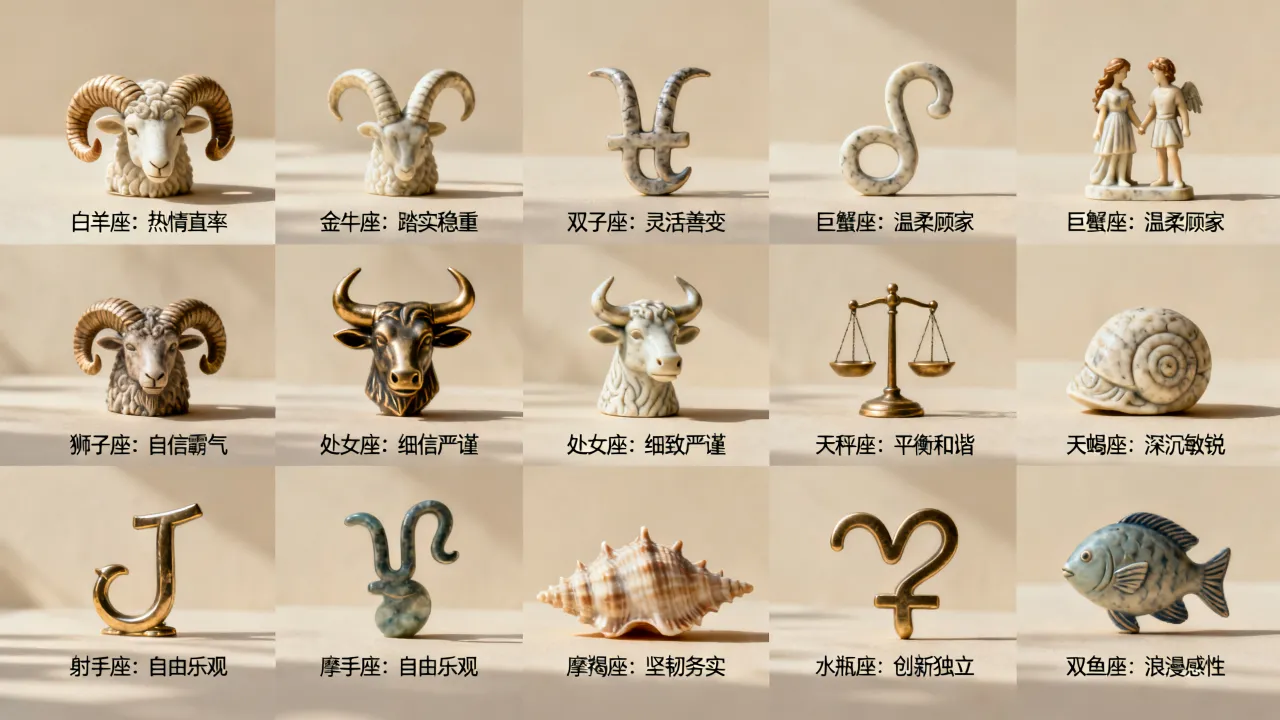 十二星座性格分析准吗？性格十二星座查询，你的星座隐藏性格是什么？