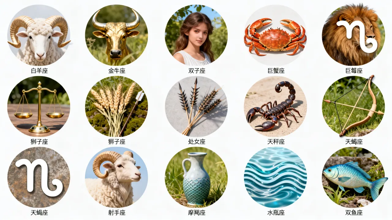 十二星座如何排序？十二星座排列顺序是什么？