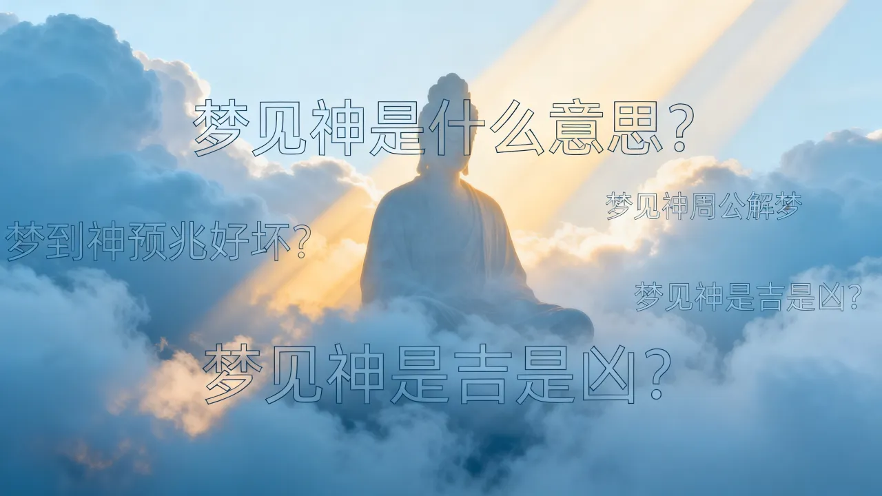 梦见神是什么意思？梦到神预兆好坏？梦见神周公解梦，梦见神是吉是凶？