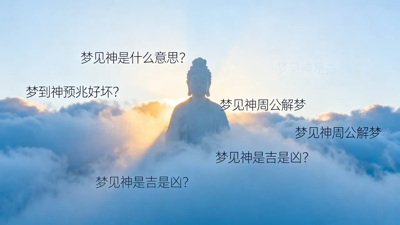 梦见神是什么意思？梦到神预兆好坏？梦见神周公解梦，梦见神是吉是凶？