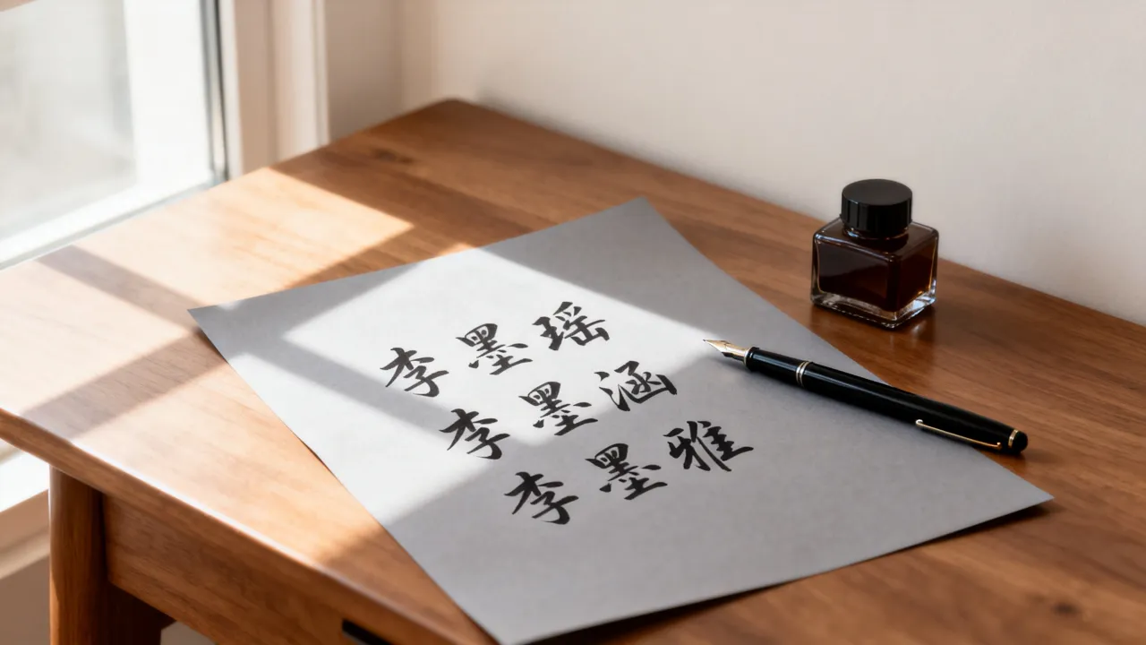 女宝宝起名李什么墨好听?李姓女孩带墨字的名字有哪些 女宝宝起名李什么墨好听?李姓女孩带墨字的名字有哪些
