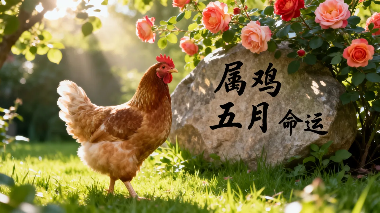属鸡阴历五月出生的人命运好不好，属鸡农历五月出生命运如何
