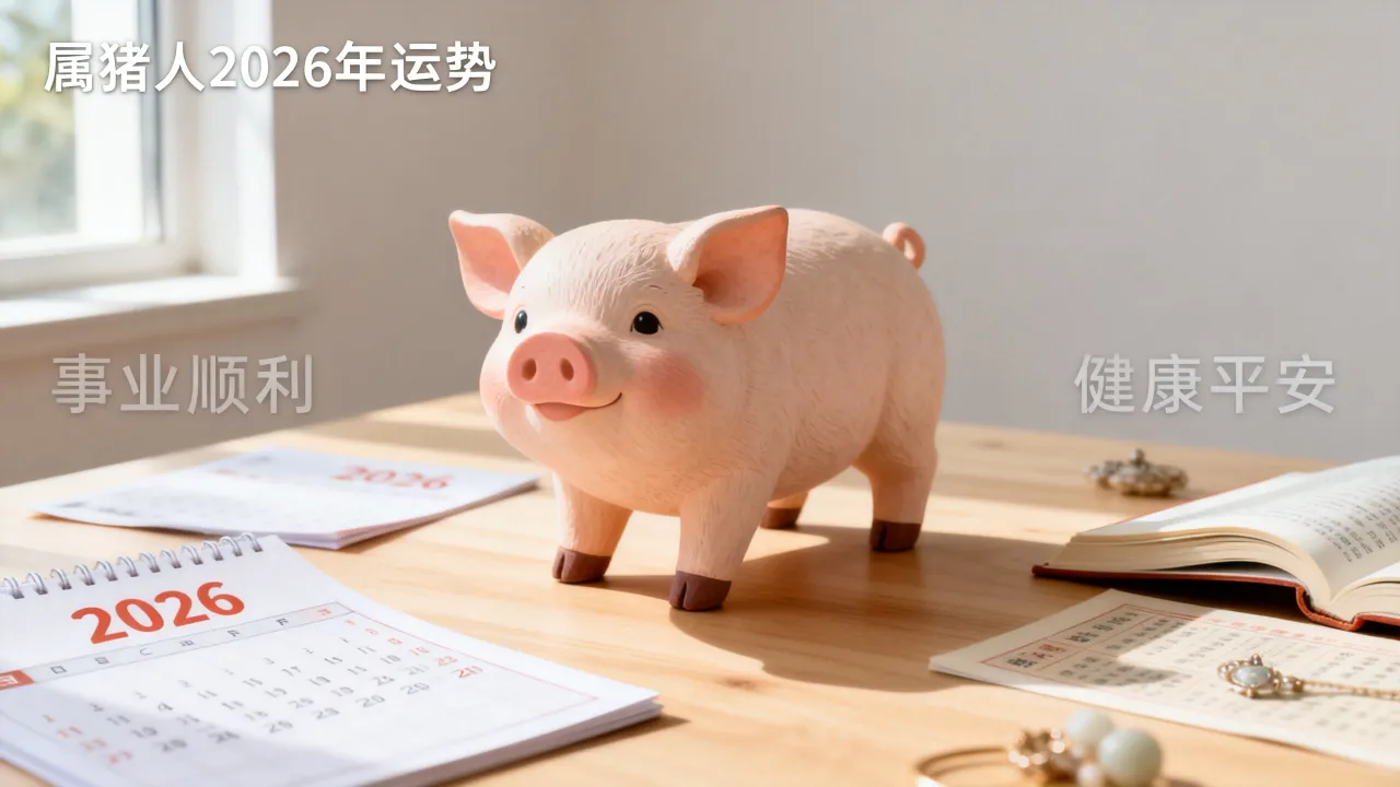 属猪人2026年整体运势如何？属猪人2026年运势及运程详解