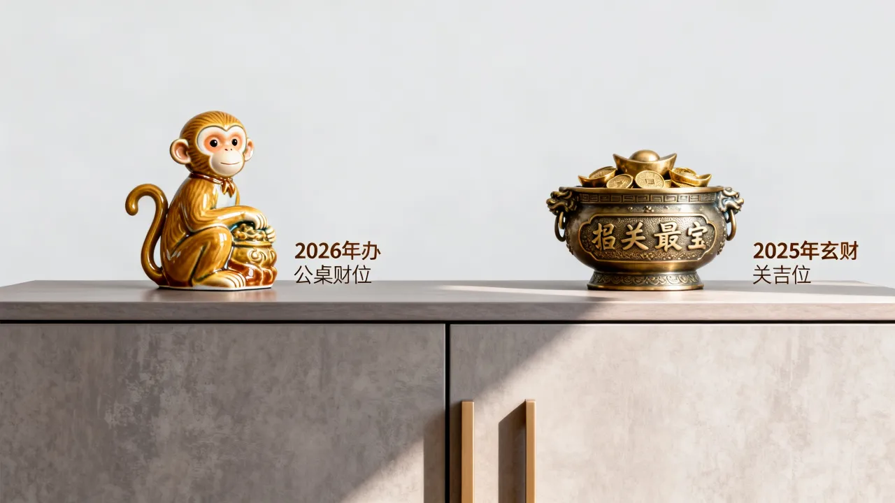属猴2026年旺财摆件放哪里最好，2025招财最强的摆件是什么？