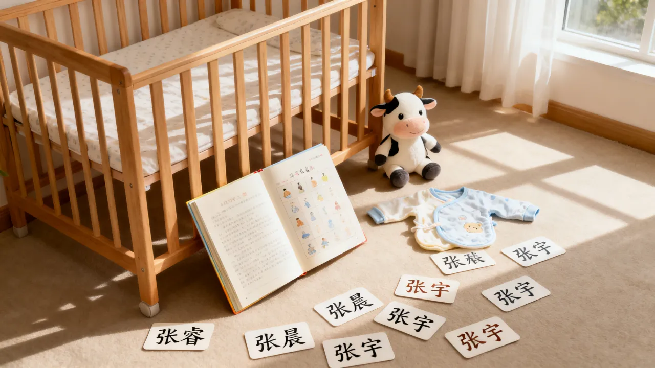 姓张的牛宝宝怎么起名？牛年张姓男宝宝取名大全